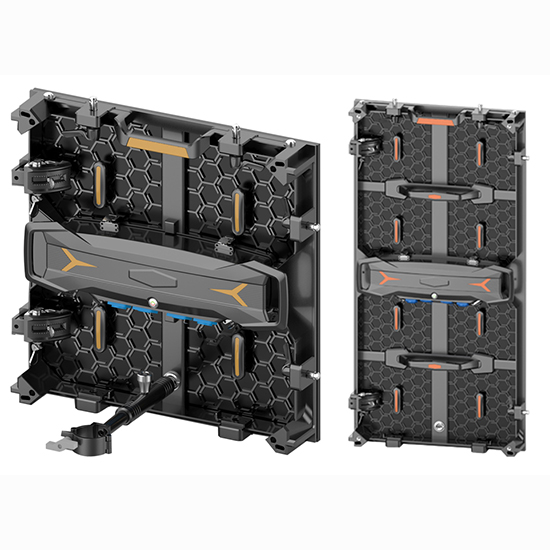 Serje LDR L-Ispiża tal-Kiri ta 'Barra Effettiva ta' L-iskrin LED b'Pannell ta 'l-Aluminju Die Casting ta' 500x500mm bil-lampa mmexxija għall-għatu tal-lampa għall-protezzjoni tal-modulu kurva li tappoġġja s-serraturi tagħmel kurva mmexxija