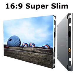 Serje LSP Super Slim 600 * 337.5mm Żift tal-Pixel Fin 16: 9 Proporzjon tal-Aspett Panel Imdawwar Ħajt tal-Vidjo Effettiv għal TV LED 2K / 4K / 8K